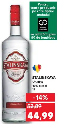 Kaufland STALINSKAYA Vodka Ofertă