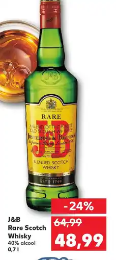 Kaufland J&B Rare Scotch Whisky Ofertă