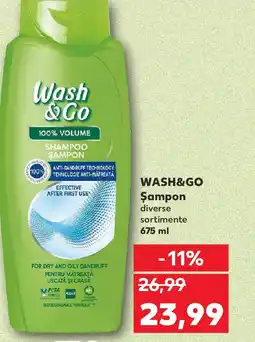 Kaufland WASH&GO Şampon Ofertă