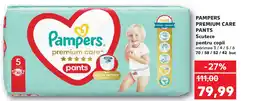 Kaufland PAMPERS PREMIUM CARE PANTS Scutece pentru copii Ofertă