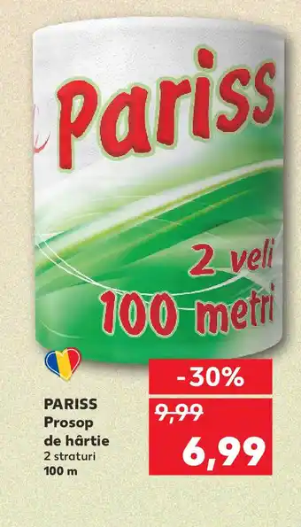 Kaufland PARISS Prosop de hârtie Ofertă