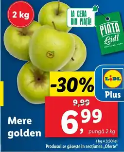 Lidl Mere golden Ofertă