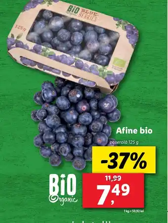 Lidl Afine bio Ofertă