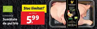 Lidl LA PROVINCIA Jumătate de pui bio Ofertă