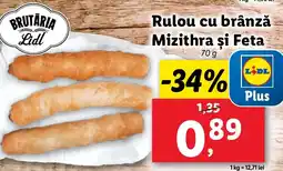 Lidl Rulou cu brânză Mizithra şi Feta Ofertă