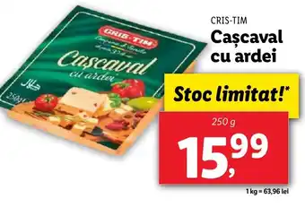 Lidl CRIS-TIM Caşcaval cu ardei Ofertă