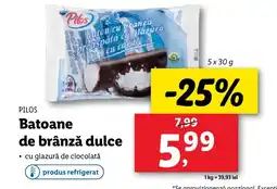 Lidl PILOS Batoane de brânză dulce Ofertă