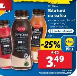 Lidl MILBONA Băutură cu cafea Ofertă