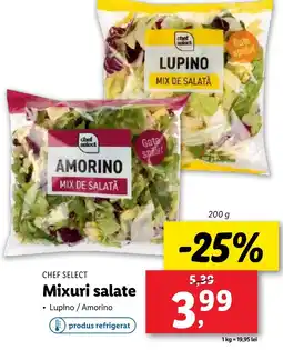 Lidl CHEF SELECT Mixuri salate Ofertă