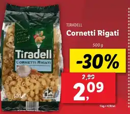 Lidl TIRADELL Cornetti Rigati Ofertă