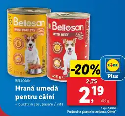 Lidl BELLOSAN Hrană umedă pentru câini Ofertă