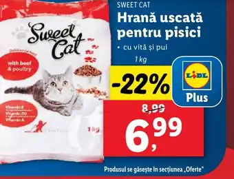 Lidl SWEET CAT Hrană uscată pentru pisici Ofertă