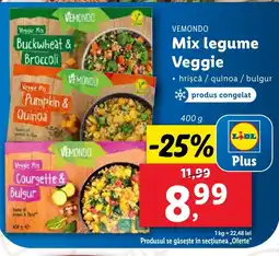 Lidl VEMONDO Mix legume Veggie Ofertă