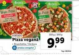 Lidl VEMONDO Pizza veganǎ Ofertă