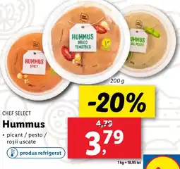 Lidl CHEF SELECT Hummus Ofertă