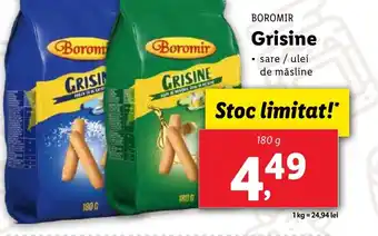 Lidl BOROMIR Grisine Ofertă