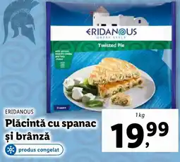 Lidl ERIDANOUS Plăcintă cu spanac şi brânză Ofertă