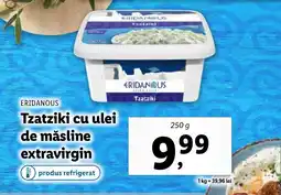 Lidl ERIDANOUS Tzatziki cu ulei de măsline extravirgin Ofertă