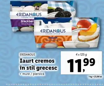 Lidl ERIDANOUS Iaurt cremos în stil grecesc Ofertă