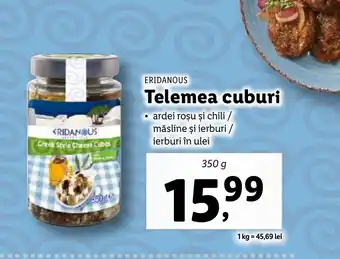 Lidl ERIDANOUS Telemea cuburi Ofertă