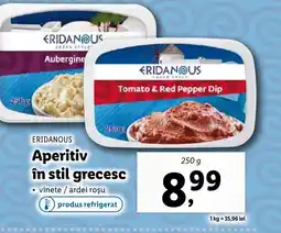 Lidl ERIDANOUS Aperitiv în stil grecesc Ofertă