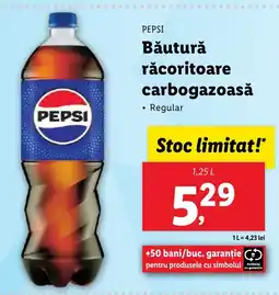 Lidl PEPSI Băutură răcoritoare carbogazoasă Ofertă