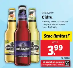 Lidl STRONGBOW Cidru Ofertă