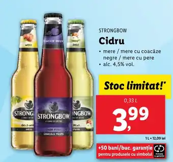 Lidl STRONGBOW Cidru Ofertă