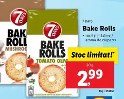 Lidl 7 DAYS Bake Rolls Ofertă