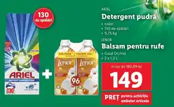 Lidl ARIEL Detergent pudră Ofertă