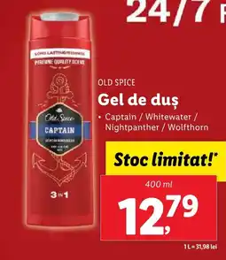 Lidl OLD SPICE Gel de duş Ofertă