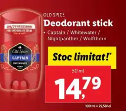 Lidl OLD SPICE Deodorant stick Ofertă