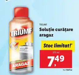 Lidl TRIUMF Soluție curățare aragaz Ofertă