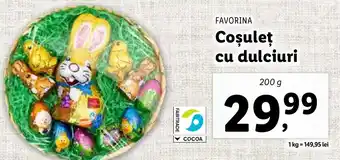 Lidl FAVORINA Coşuleţ cu dulciuri Ofertă