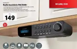 Lidl SILVERCREST Radio bucătărie FM/DAB+ Ofertă