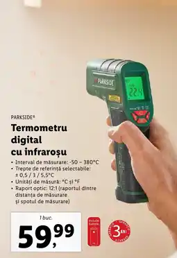 Lidl PARKSIDE Termometru digital cu infraroşu Ofertă