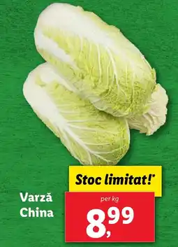 Lidl Varză China Ofertă