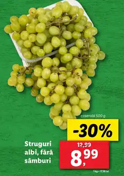 Lidl Struguri albi, fără sâmburi Ofertă