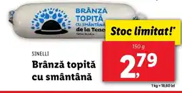 Lidl SINELLI Brânză topită cu smântână Ofertă