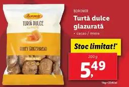 Lidl BOROMIR Turtă dulce glazurată Ofertă