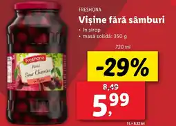 Lidl FRESHONA Vișine fără sâmburi Ofertă