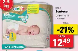 Lidl LUPILU Scutece premium Ofertă