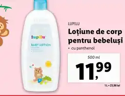 Lidl LUPILU Loţiune de corp pentru bebeluşi Ofertă