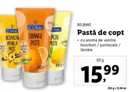 Lidl BELBAKE Pastă de copt Ofertă