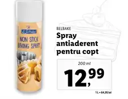 Lidl BELBAKE Spray antiaderent pentru copt Ofertă