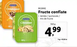 Lidl BELBAKE Fructe confiate Ofertă