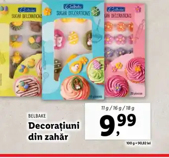 Lidl BELBAKE Decoraţiuni din zahăr Ofertă