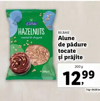 Lidl BELBAKE Alune de pădure tocate şi prăjite Ofertă