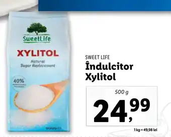 Lidl SWEET LIFE Îndulcitor Xylitol Ofertă