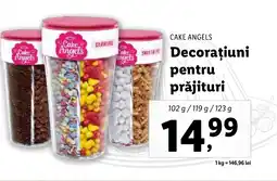 Lidl CAKE ANGELS Decoraţiuni pentru prăjituri Ofertă